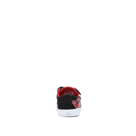 Supra Kids TODDLER STACKS II V Black/Risk Red/white Low Top Shoes | CA-18504